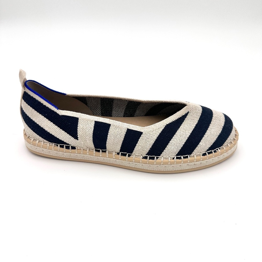 NEW Rothy's Slip On Shoes Navy Blue The Espadrille Flat Women's Size 11